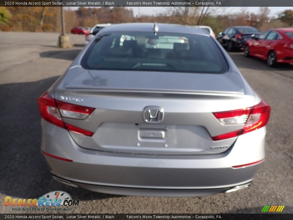 2020 Honda Accord Sport Sedan Lunar Silver Metallic / Black Photo #4