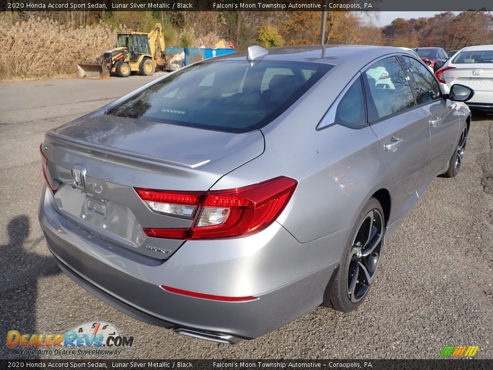 2020 Honda Accord Sport Sedan Lunar Silver Metallic / Black Photo #5