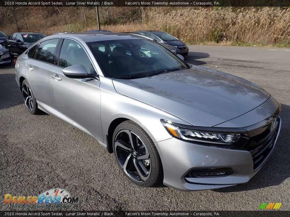 2020 Honda Accord Sport Sedan Lunar Silver Metallic / Black Photo #6