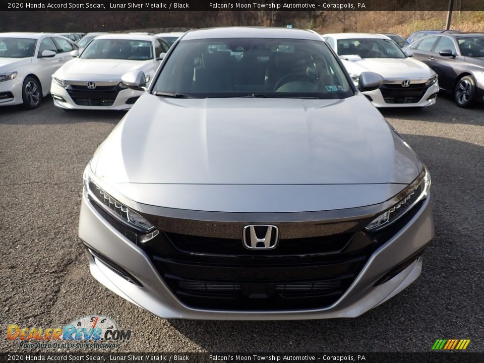 2020 Honda Accord Sport Sedan Lunar Silver Metallic / Black Photo #7
