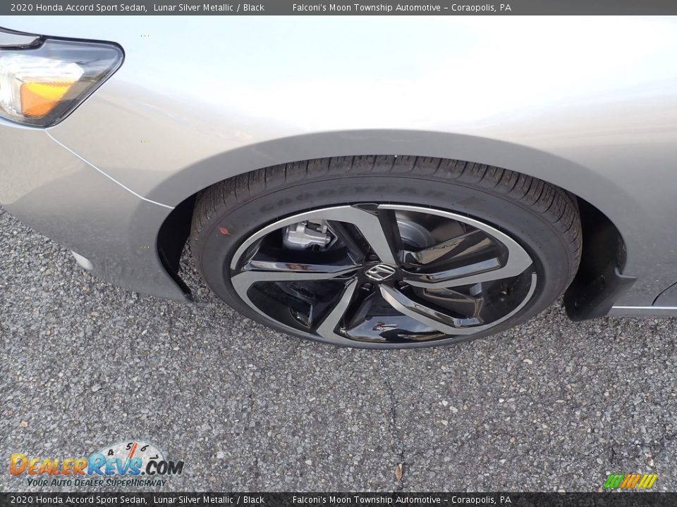 2020 Honda Accord Sport Sedan Lunar Silver Metallic / Black Photo #8
