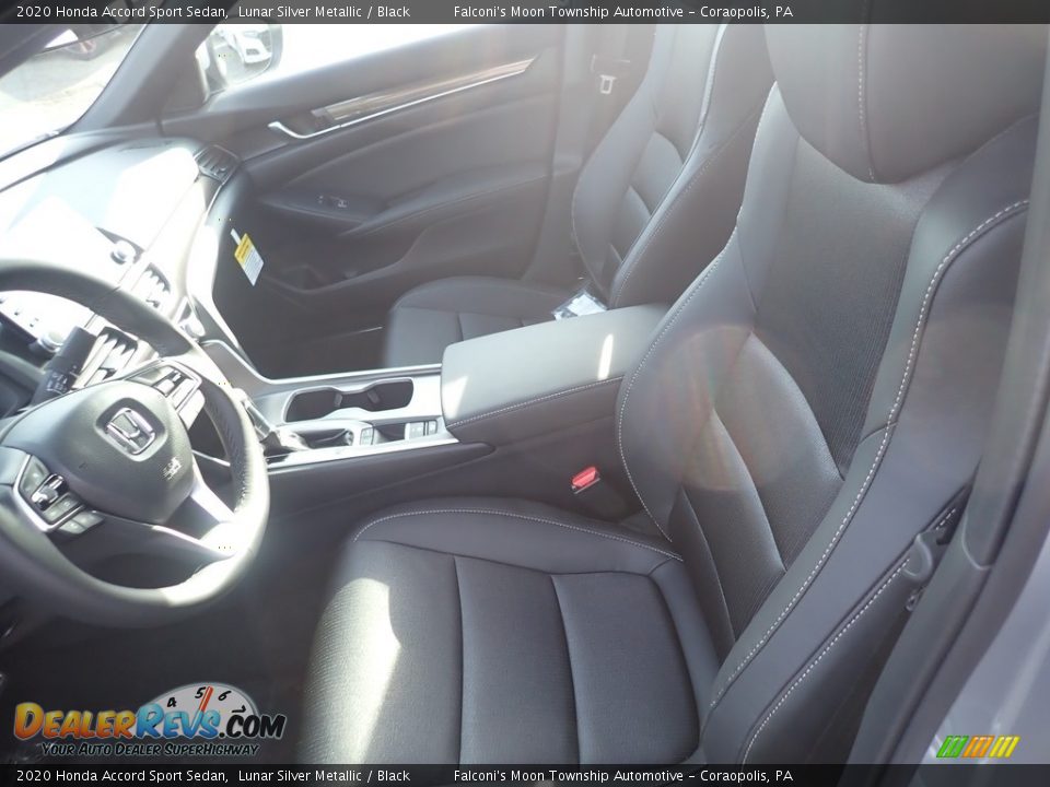 2020 Honda Accord Sport Sedan Lunar Silver Metallic / Black Photo #9