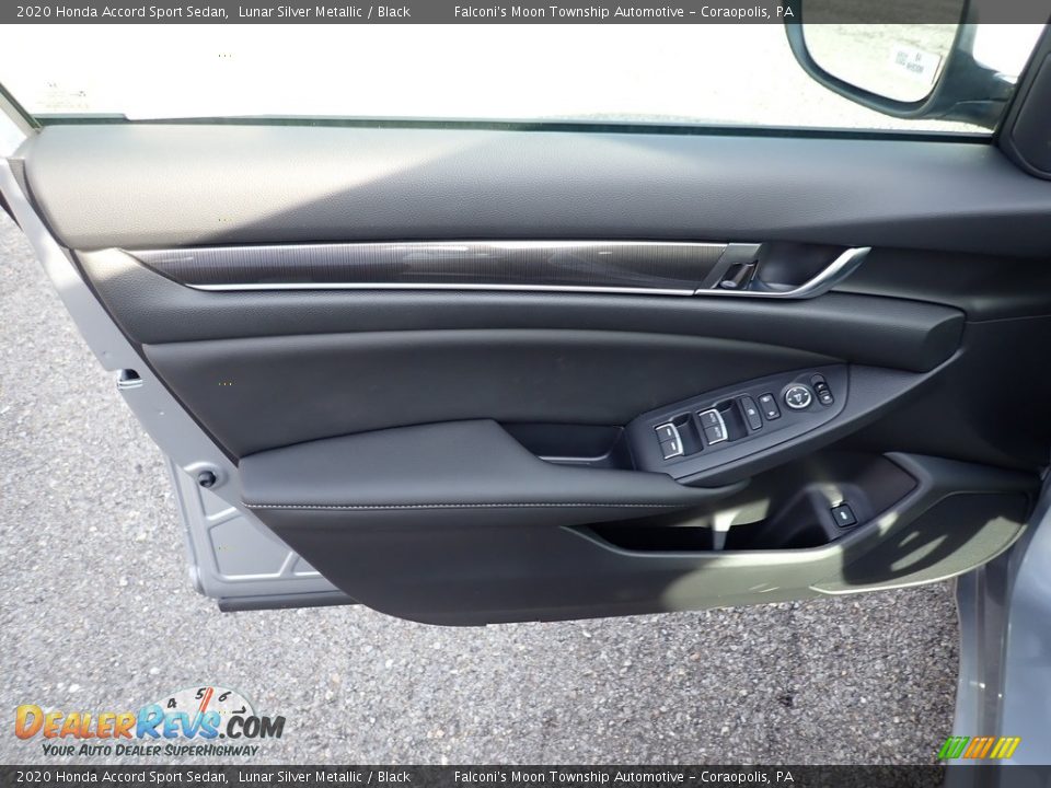2020 Honda Accord Sport Sedan Lunar Silver Metallic / Black Photo #12