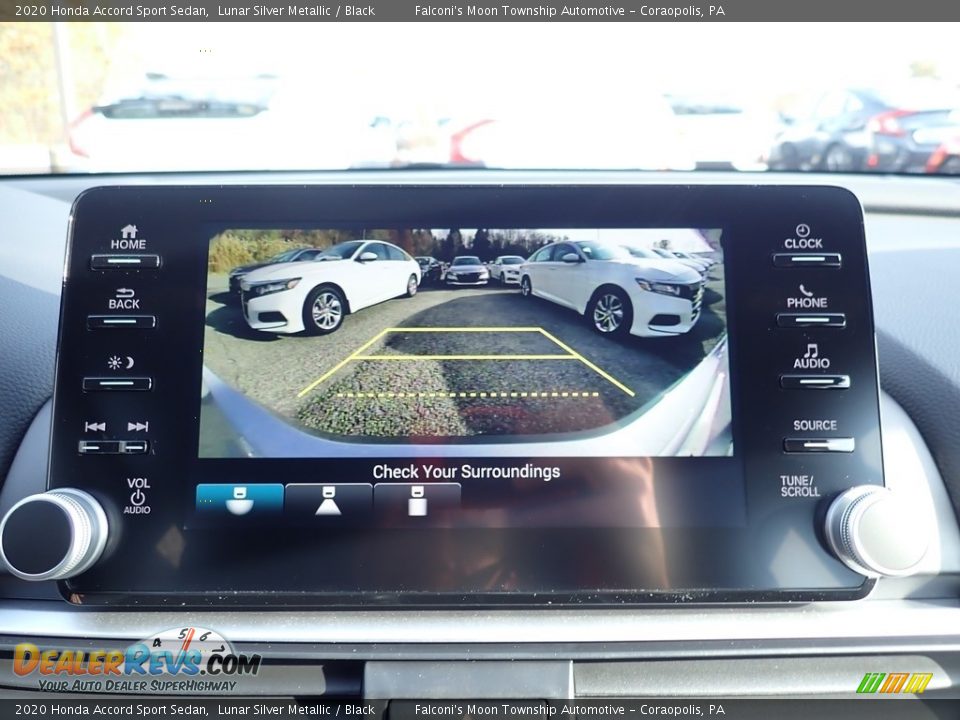2020 Honda Accord Sport Sedan Lunar Silver Metallic / Black Photo #15