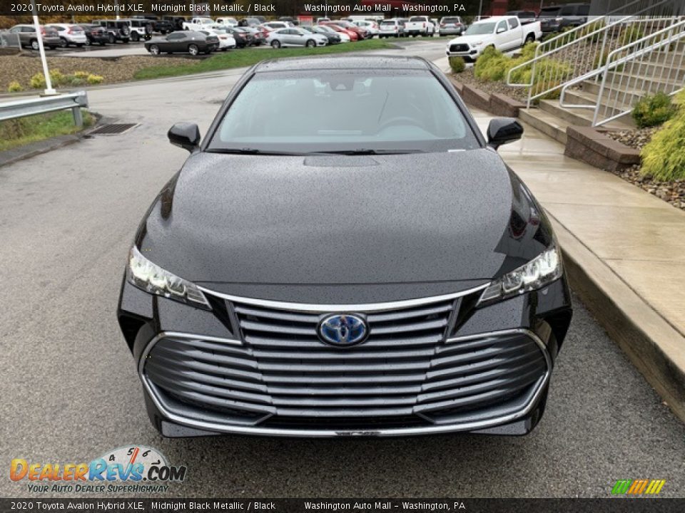 2020 Toyota Avalon Hybrid XLE Midnight Black Metallic / Black Photo #2