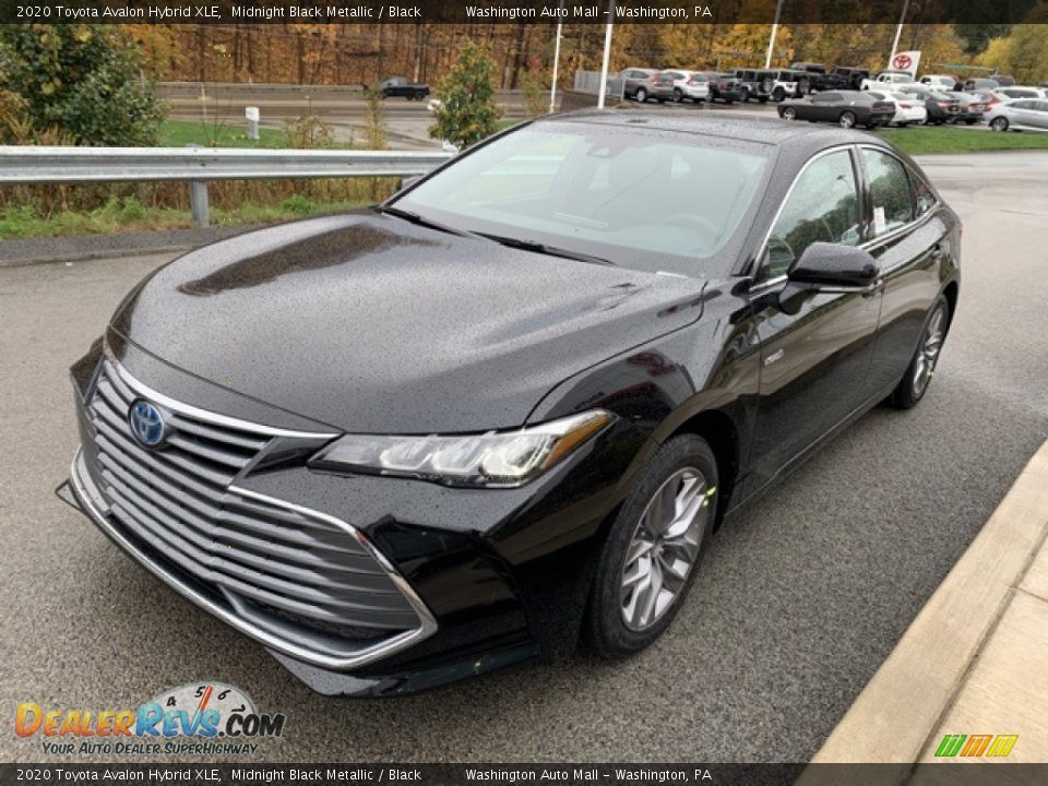 Midnight Black Metallic 2020 Toyota Avalon Hybrid XLE Photo #3