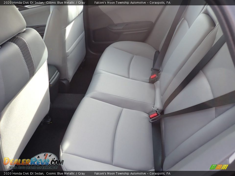 Rear Seat of 2020 Honda Civic EX Sedan Photo #9