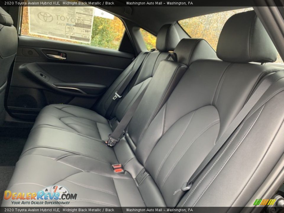2020 Toyota Avalon Hybrid XLE Midnight Black Metallic / Black Photo #13