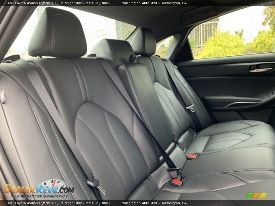 2020 Toyota Avalon Hybrid XLE Midnight Black Metallic / Black Photo #20