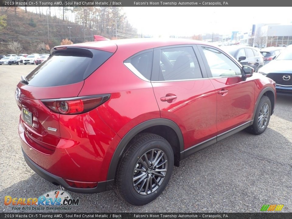 2019 Mazda CX-5 Touring AWD Soul Red Crystal Metallic / Black Photo #2