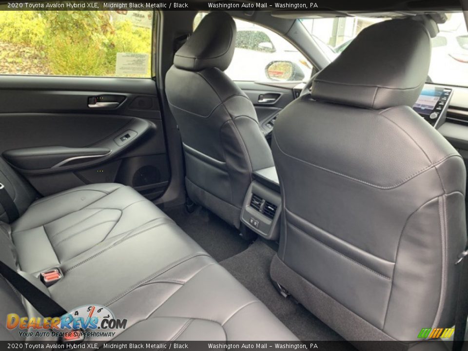2020 Toyota Avalon Hybrid XLE Midnight Black Metallic / Black Photo #21