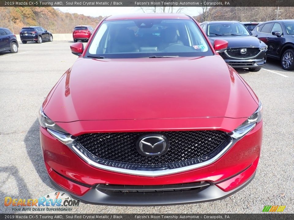 2019 Mazda CX-5 Touring AWD Soul Red Crystal Metallic / Black Photo #4