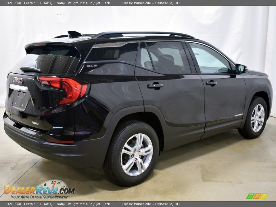 2020 GMC Terrain SLE AWD Ebony Twilight Metallic / Jet Black Photo #2
