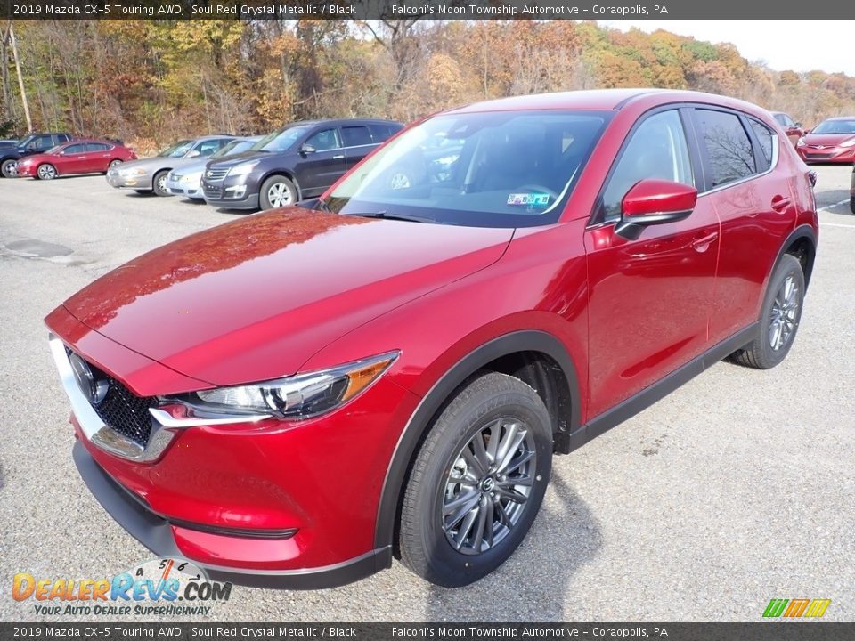 2019 Mazda CX-5 Touring AWD Soul Red Crystal Metallic / Black Photo #5