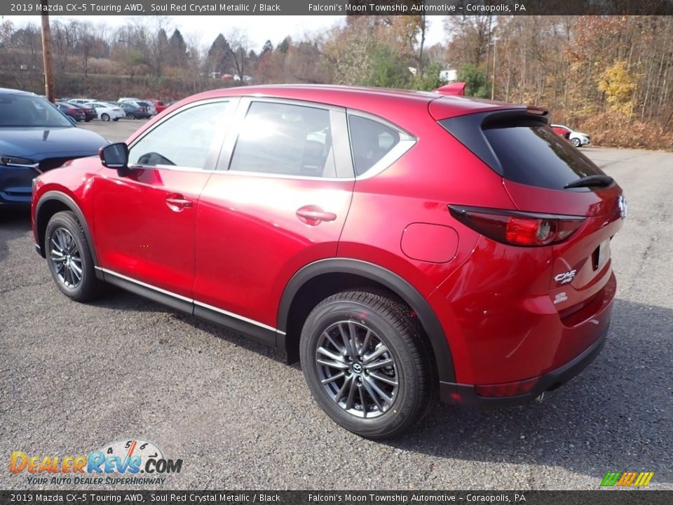 2019 Mazda CX-5 Touring AWD Soul Red Crystal Metallic / Black Photo #6