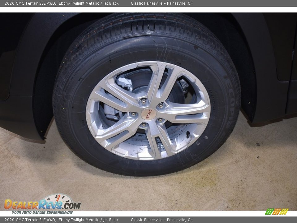 2020 GMC Terrain SLE AWD Ebony Twilight Metallic / Jet Black Photo #5