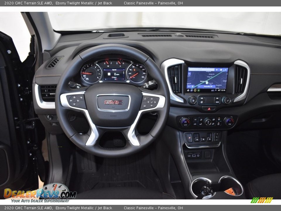 2020 GMC Terrain SLE AWD Ebony Twilight Metallic / Jet Black Photo #8