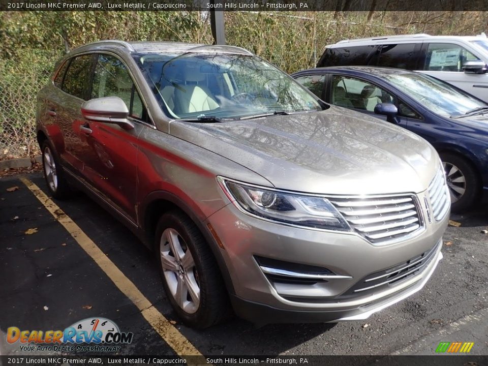 2017 Lincoln MKC Premier AWD Luxe Metallic / Cappuccino Photo #4