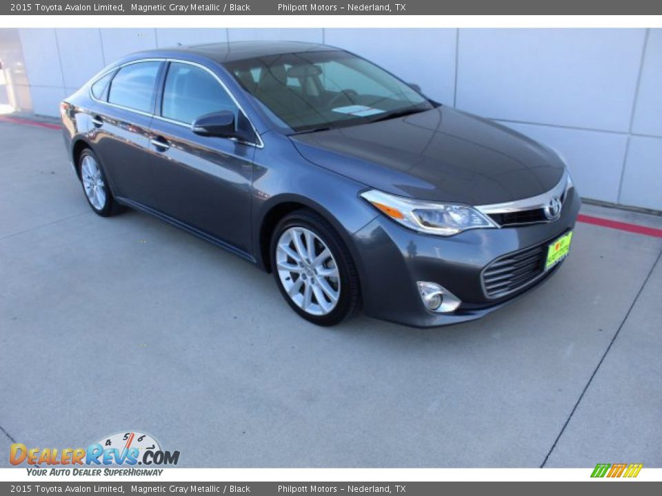 2015 Toyota Avalon Limited Magnetic Gray Metallic / Black Photo #2