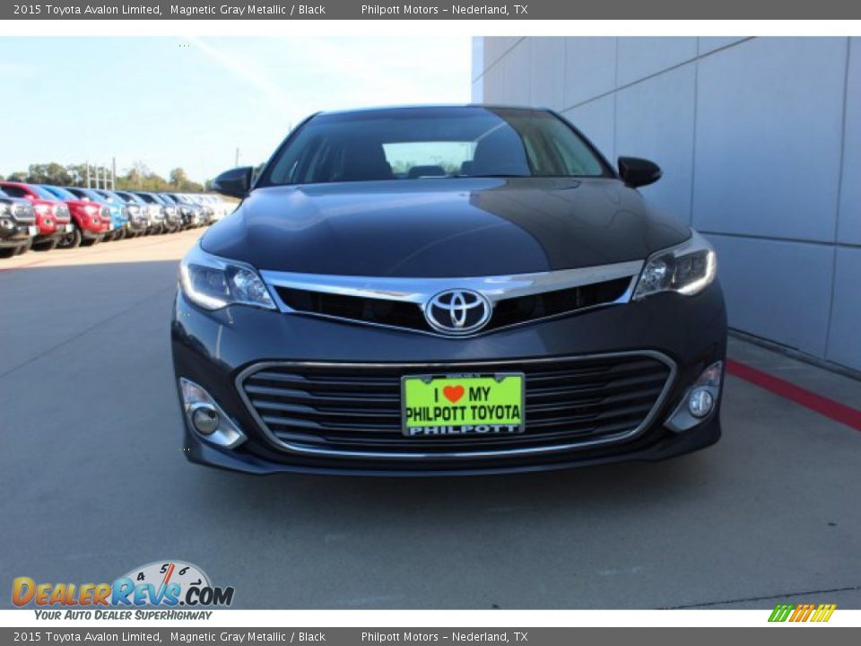 2015 Toyota Avalon Limited Magnetic Gray Metallic / Black Photo #3