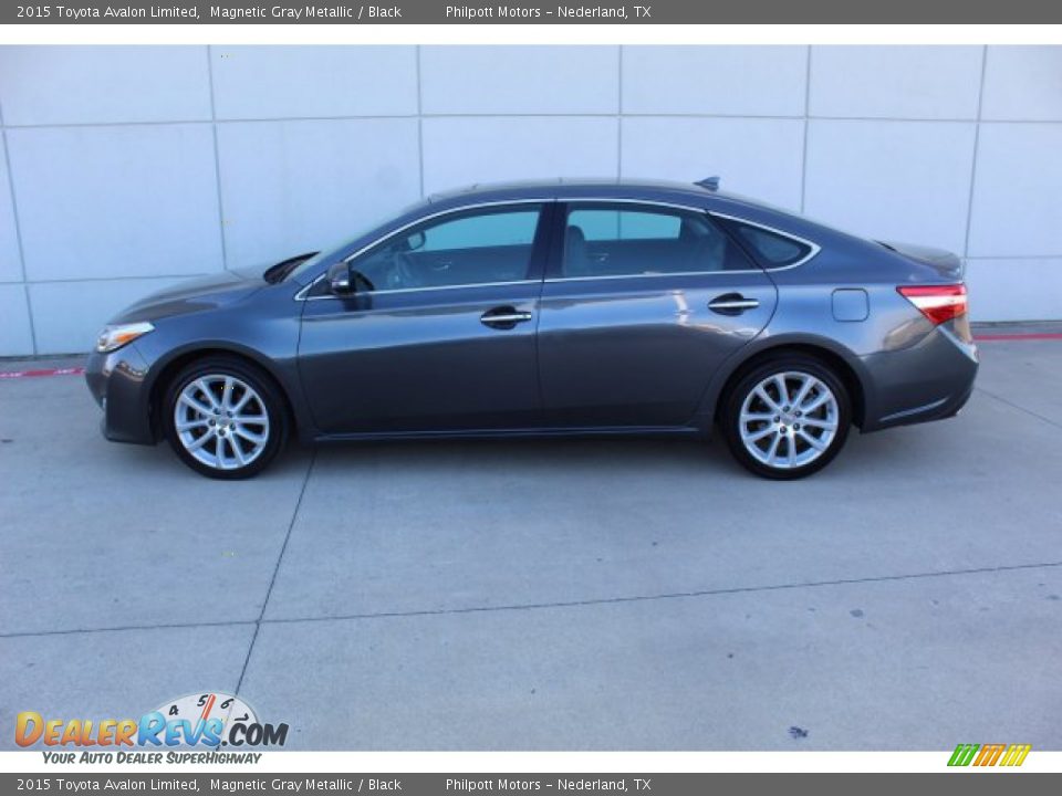 2015 Toyota Avalon Limited Magnetic Gray Metallic / Black Photo #10