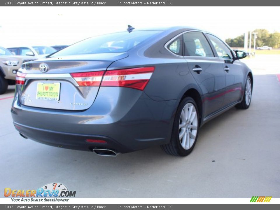 2015 Toyota Avalon Limited Magnetic Gray Metallic / Black Photo #13