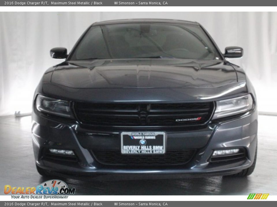 2016 Dodge Charger R/T Maximum Steel Metallic / Black Photo #2