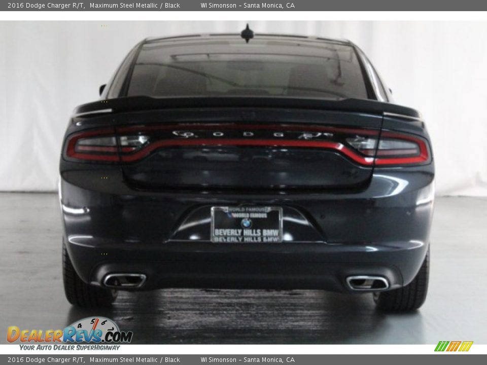 2016 Dodge Charger R/T Maximum Steel Metallic / Black Photo #4