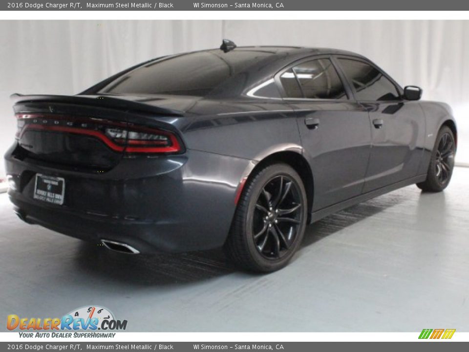 2016 Dodge Charger R/T Maximum Steel Metallic / Black Photo #5