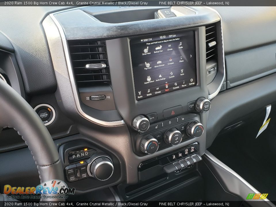2020 Ram 1500 Big Horn Crew Cab 4x4 Granite Crystal Metallic / Black/Diesel Gray Photo #10