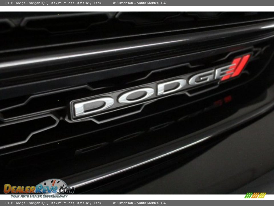 2016 Dodge Charger R/T Maximum Steel Metallic / Black Photo #31