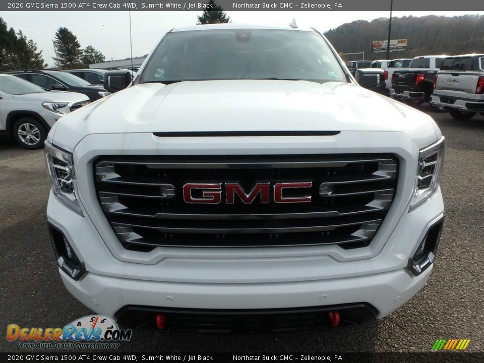 2020 GMC Sierra 1500 AT4 Crew Cab 4WD Summit White / Jet Black Photo #2