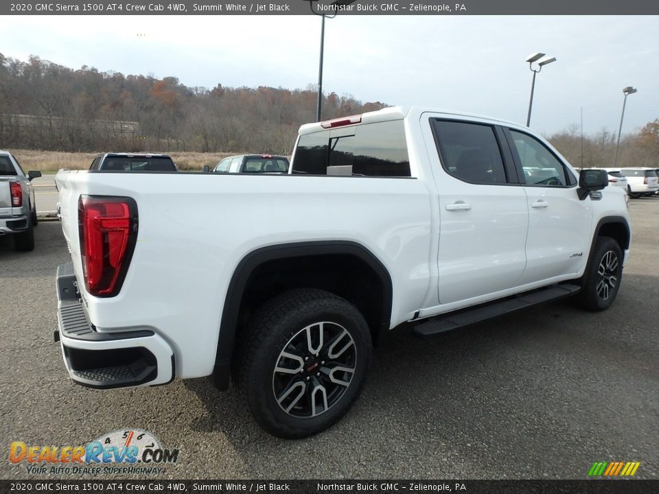 2020 GMC Sierra 1500 AT4 Crew Cab 4WD Summit White / Jet Black Photo #5