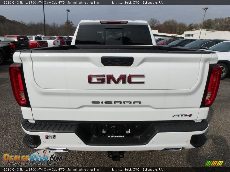2020 GMC Sierra 1500 AT4 Crew Cab 4WD Summit White / Jet Black Photo #6