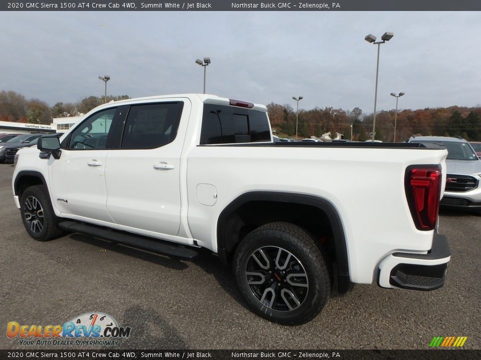 2020 GMC Sierra 1500 AT4 Crew Cab 4WD Summit White / Jet Black Photo #7