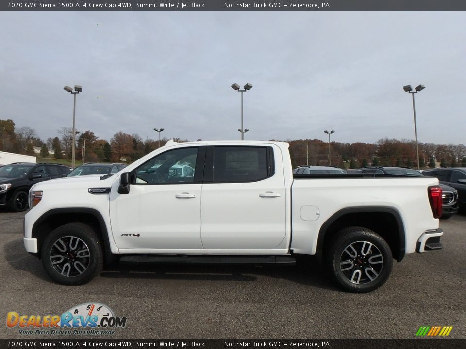 Summit White 2020 GMC Sierra 1500 AT4 Crew Cab 4WD Photo #9
