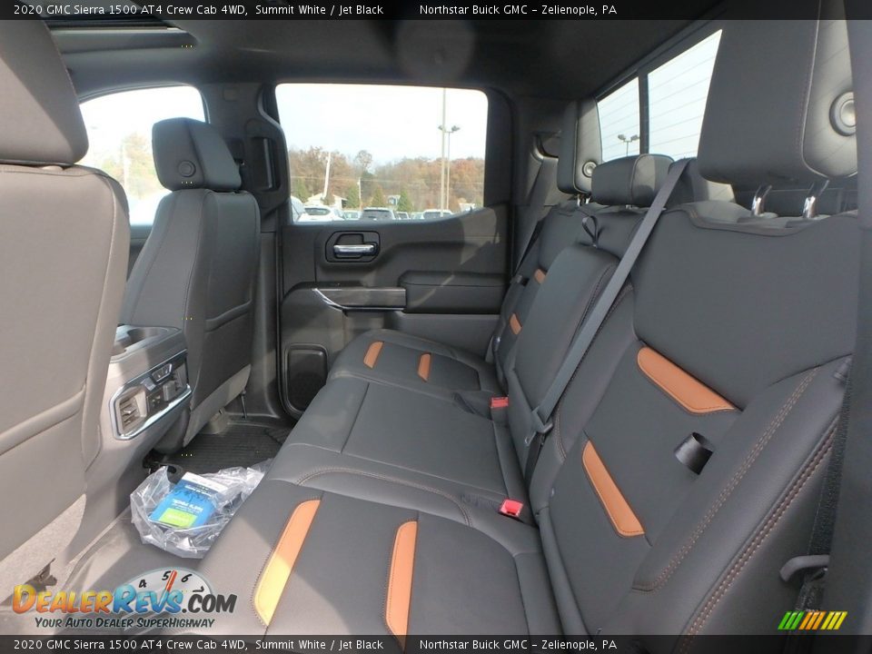 Rear Seat of 2020 GMC Sierra 1500 AT4 Crew Cab 4WD Photo #13