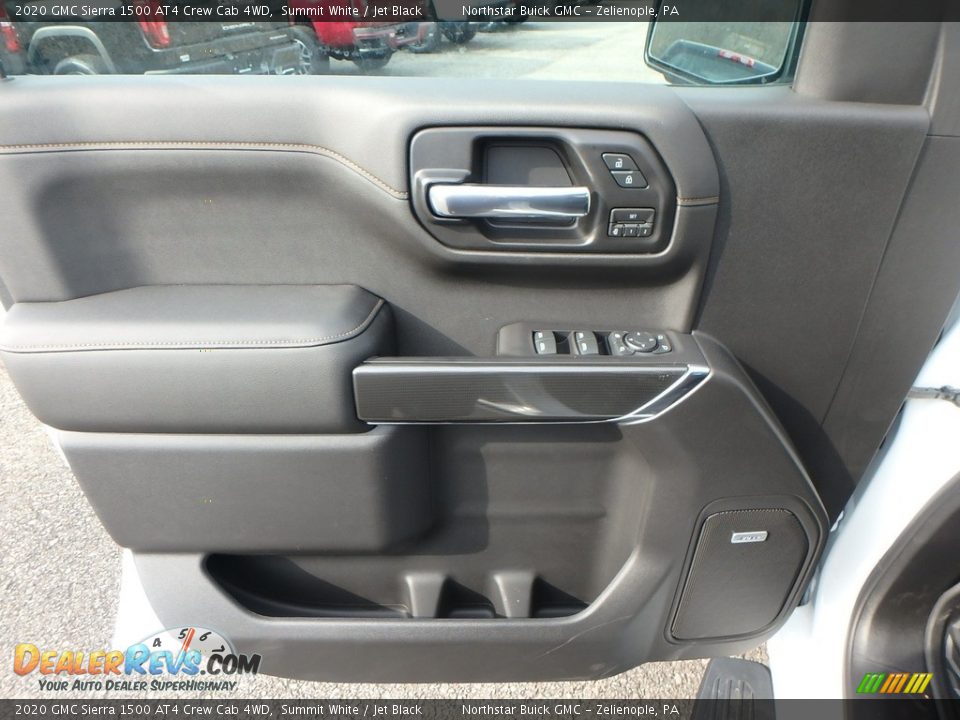 Door Panel of 2020 GMC Sierra 1500 AT4 Crew Cab 4WD Photo #15