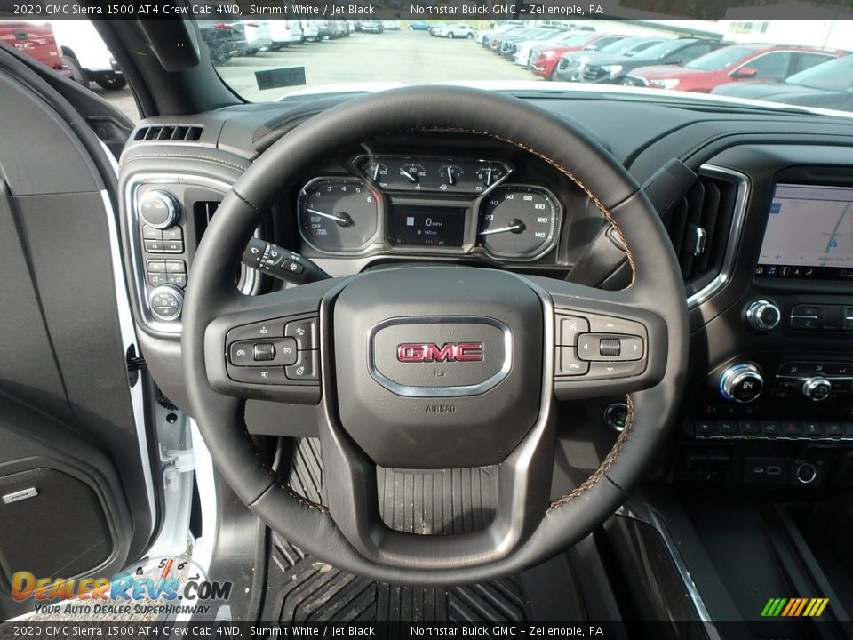 2020 GMC Sierra 1500 AT4 Crew Cab 4WD Steering Wheel Photo #16