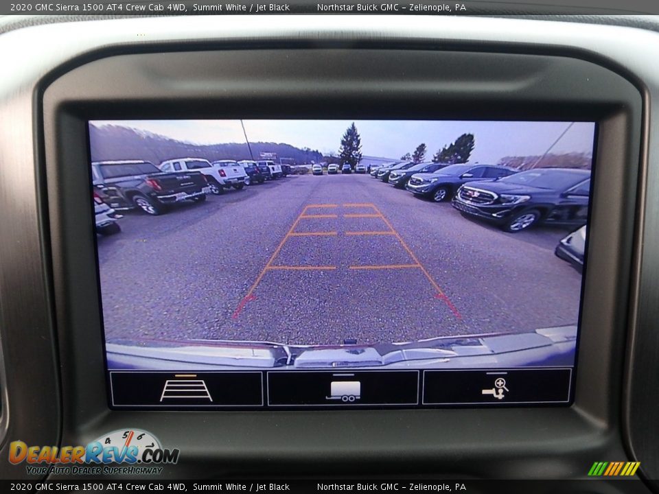 2020 GMC Sierra 1500 AT4 Crew Cab 4WD Summit White / Jet Black Photo #19