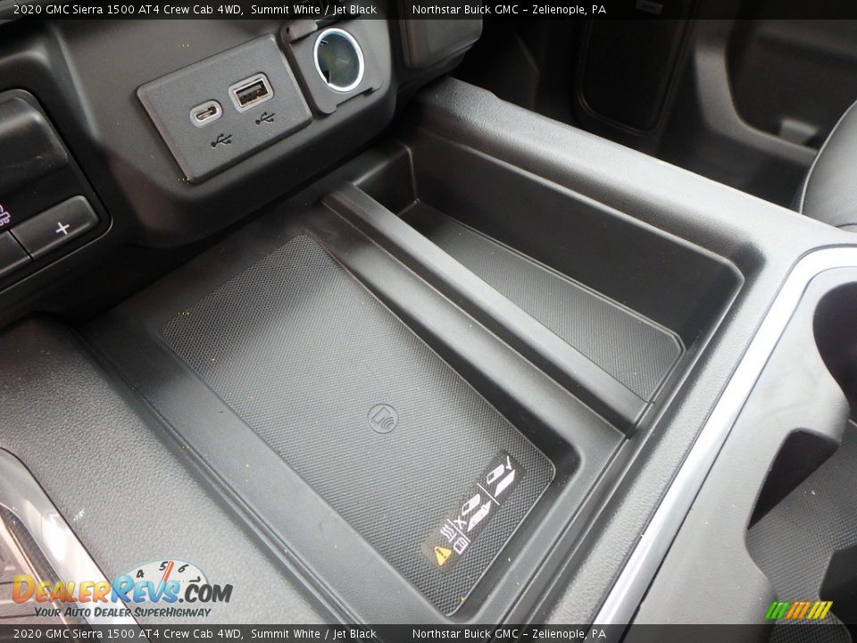 2020 GMC Sierra 1500 AT4 Crew Cab 4WD Summit White / Jet Black Photo #20