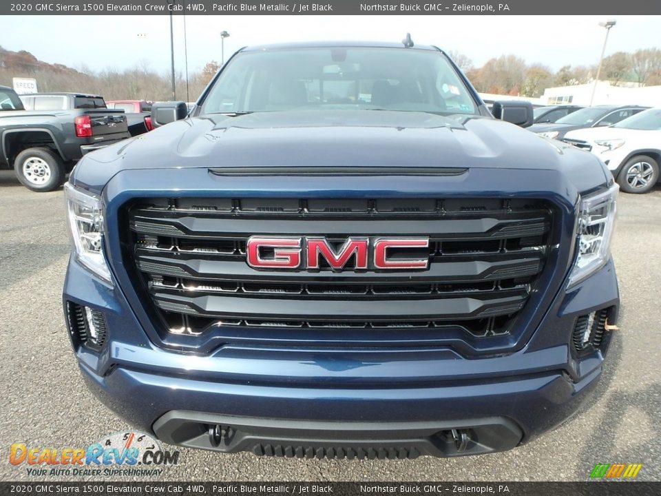 Pacific Blue Metallic 2020 GMC Sierra 1500 Elevation Crew Cab 4WD Photo #2