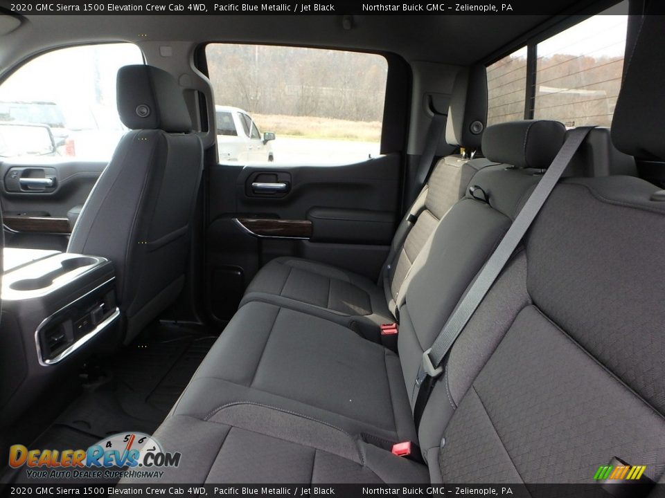Rear Seat of 2020 GMC Sierra 1500 Elevation Crew Cab 4WD Photo #14