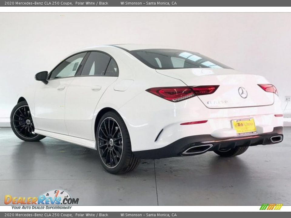 2020 Mercedes-Benz CLA 250 Coupe Polar White / Black Photo #2