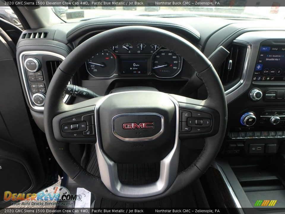 2020 GMC Sierra 1500 Elevation Crew Cab 4WD Steering Wheel Photo #17