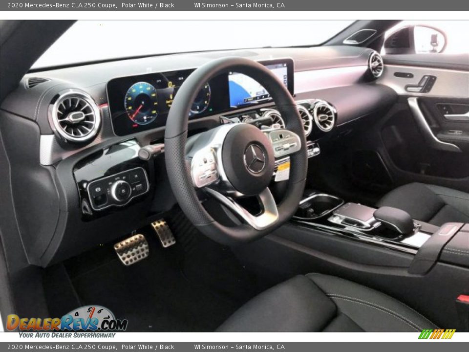 2020 Mercedes-Benz CLA 250 Coupe Polar White / Black Photo #4
