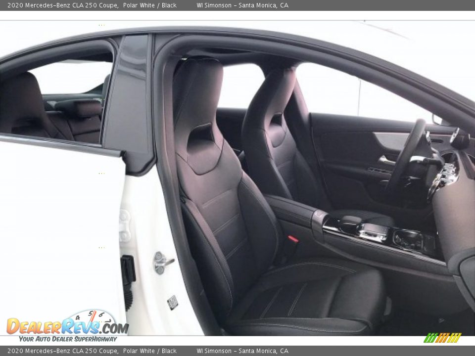 2020 Mercedes-Benz CLA 250 Coupe Polar White / Black Photo #5