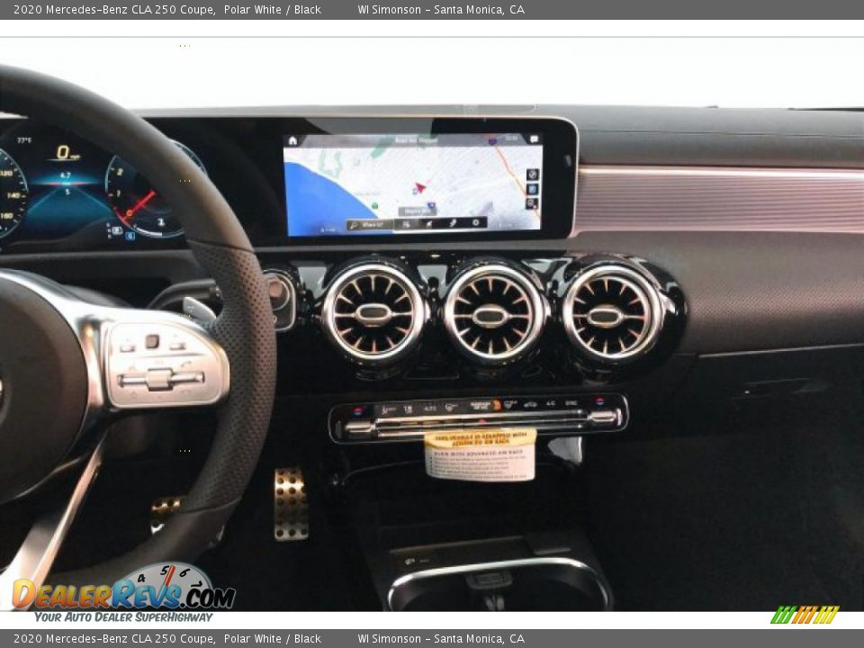 2020 Mercedes-Benz CLA 250 Coupe Polar White / Black Photo #6