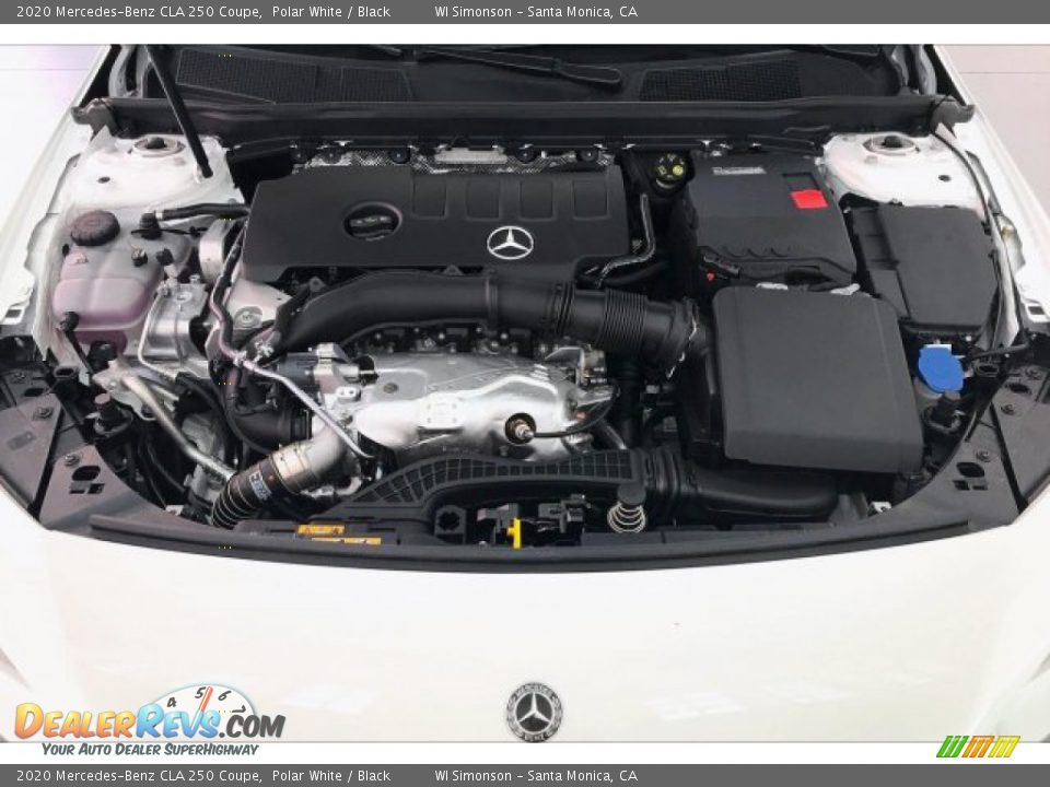 2020 Mercedes-Benz CLA 250 Coupe Polar White / Black Photo #8