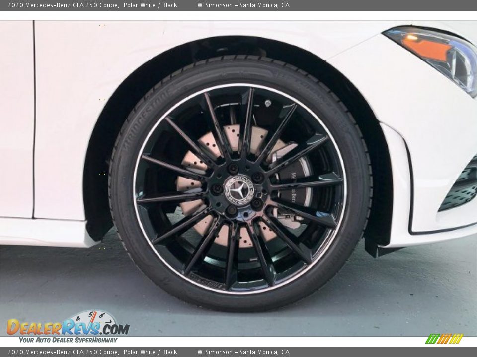 2020 Mercedes-Benz CLA 250 Coupe Polar White / Black Photo #9
